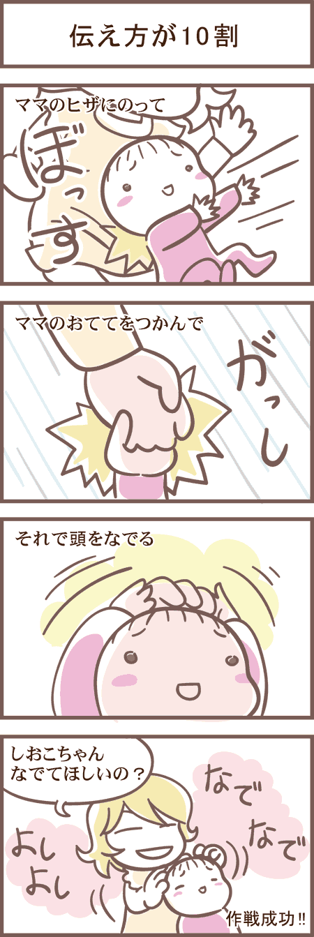 ４こま漫画：伝え方が10割