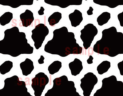 牛柄 ホルスタイン・ダルメシアンの模様パターンアップ02