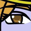 特ヒーロー風のビッ●リマン風似顔絵アイキャッチ